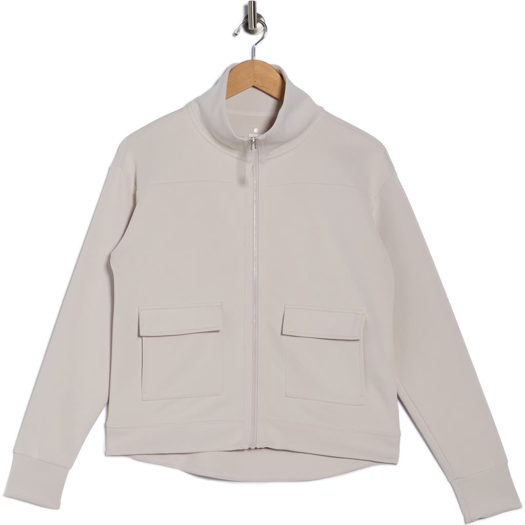 Apana Serene Zip Jacket In Silver