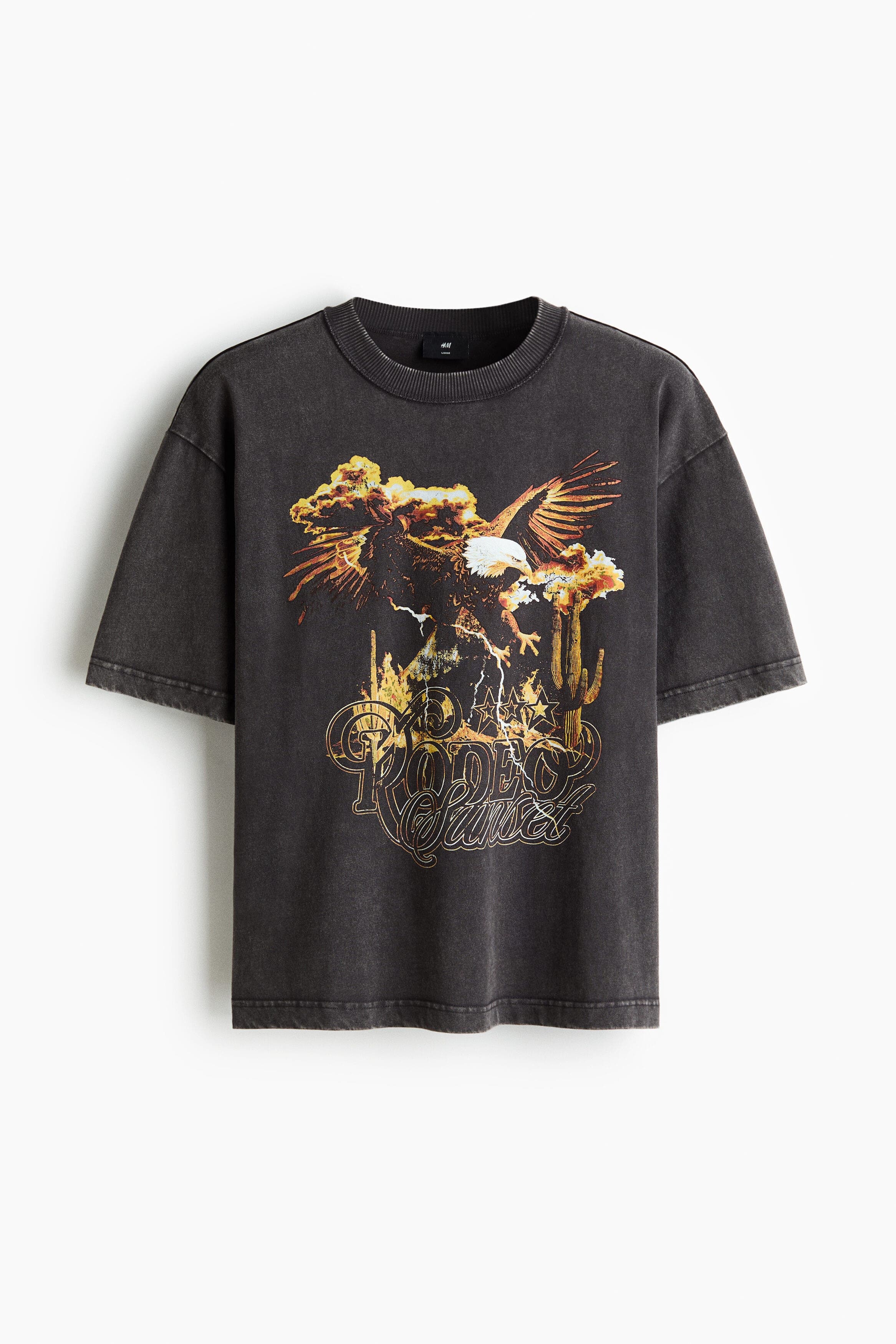 Loose Fit Printed T-shirt - image 5