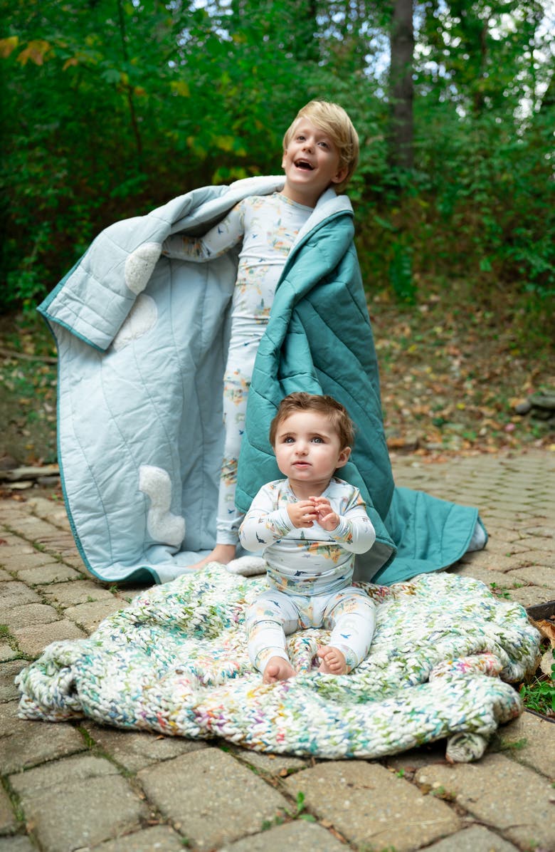 Magnetic Me Kids' America the Beautiful Fitted Two-Piece Pajamas, Alternate, color, 