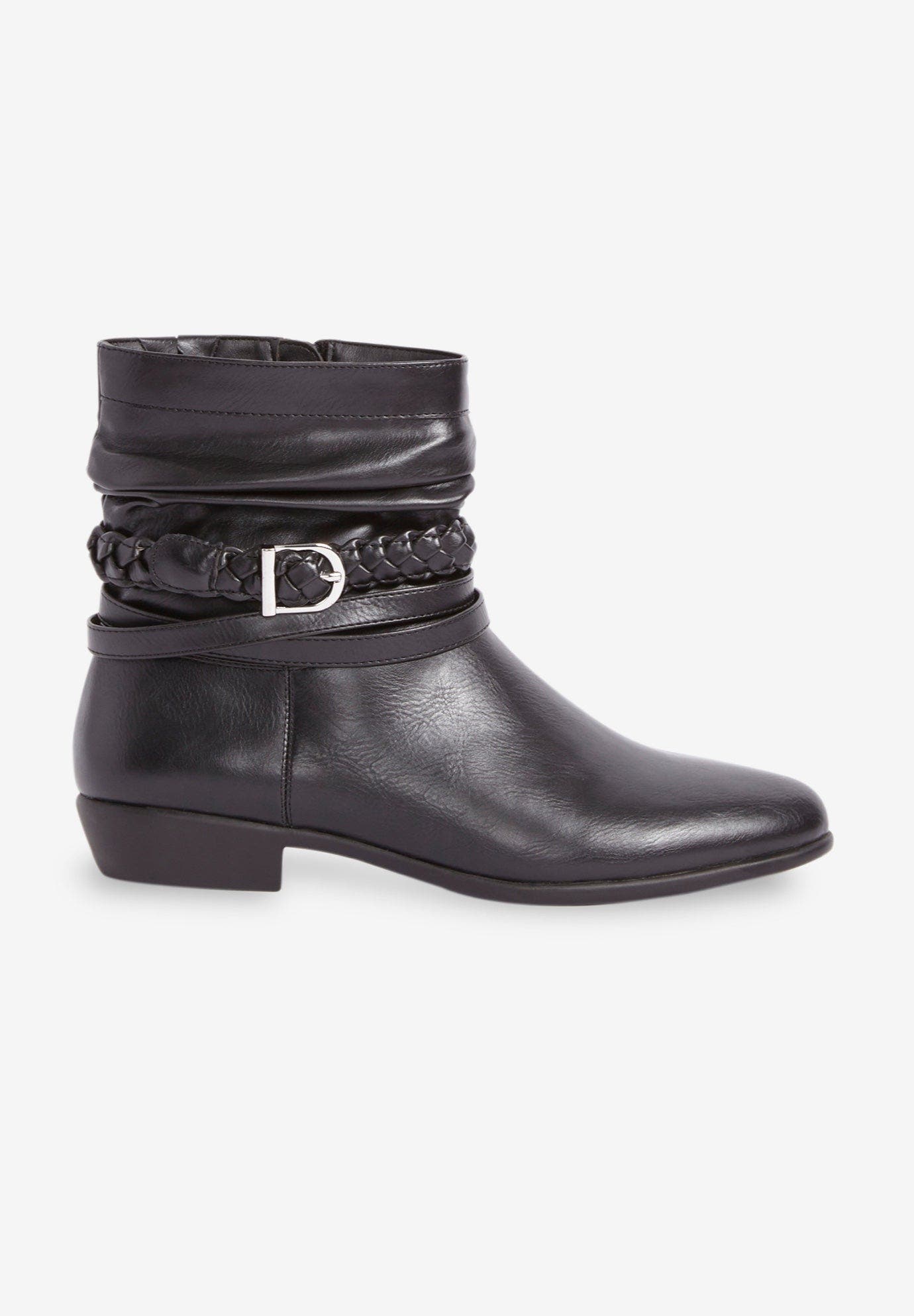 Comfortview The Mickey Bootie, Alternate, color, Black