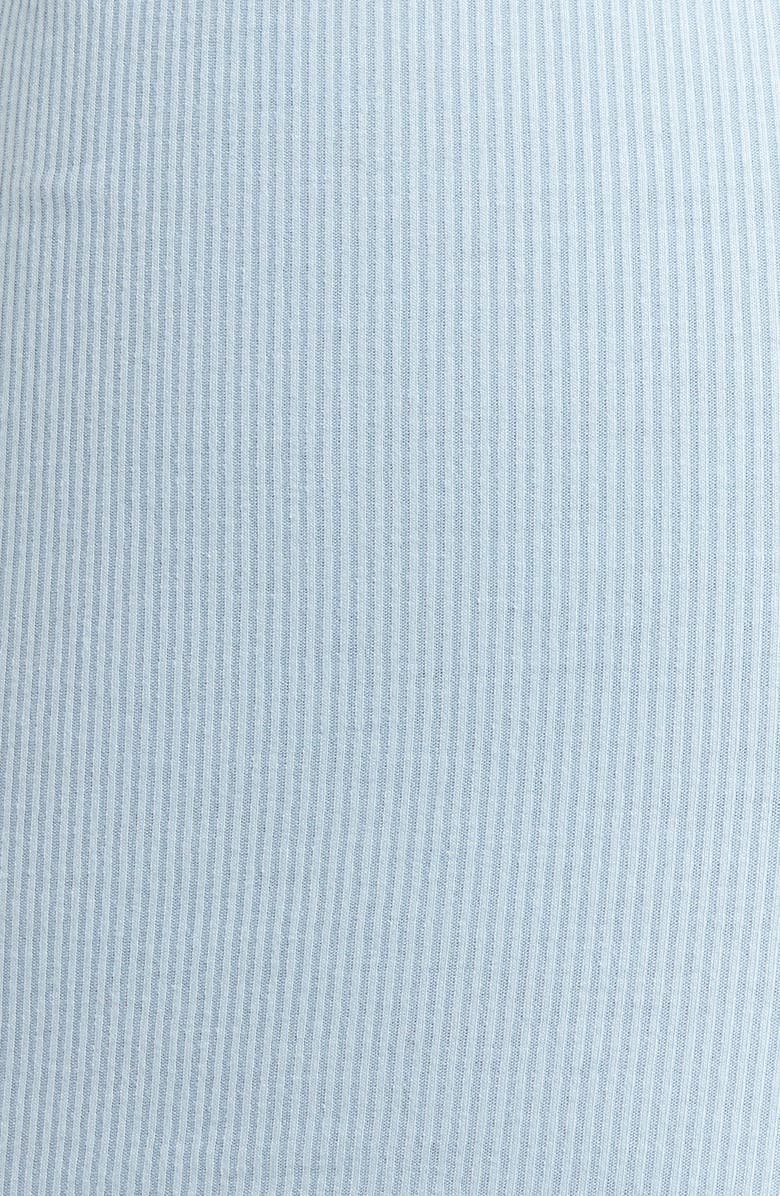 KILO BRAVA Rib Lounge Shorts, Alternate, color, Powder Blue