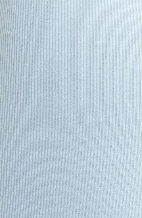 Kilo Brava Rib Lounge Shorts In Powder Blue