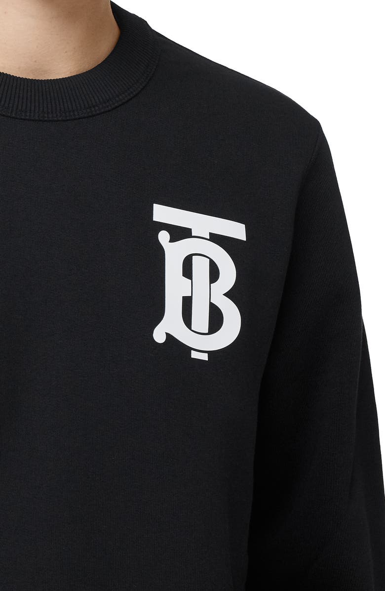 Burberry Dryden TB Monogram Sweatshirt, Alternate, color, 
