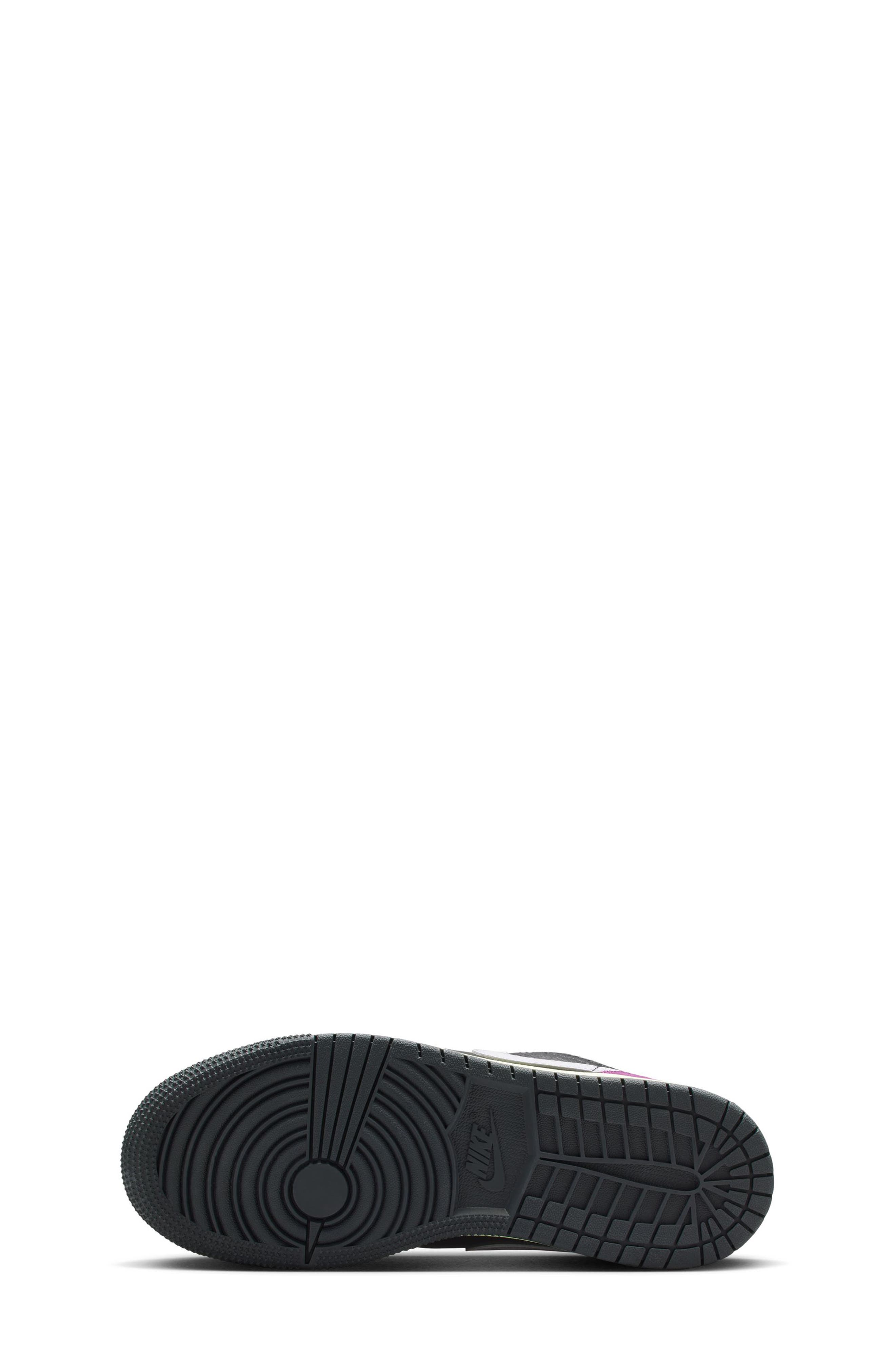 Jordan Kids' Air Jordan 1 Low Sneaker, Alternate, color, Oil Grey/ White/ Cave Stone