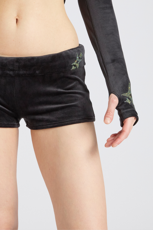 Sparkl Tracksuit Shorts In Black