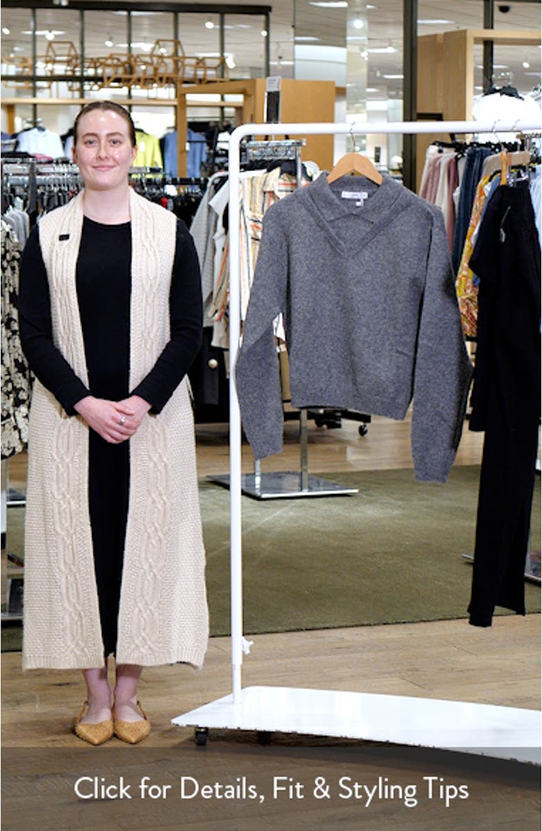 Combined Shirt Collar Sweater, sales video thumbnail