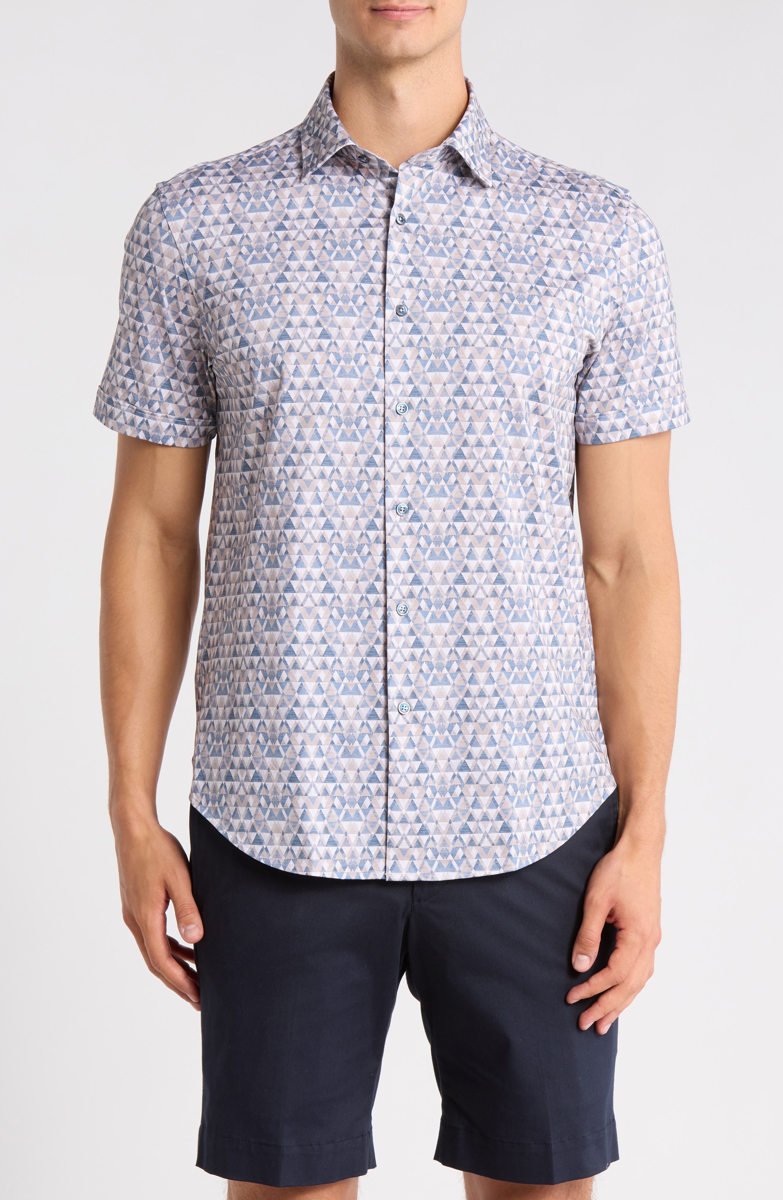 Short Sleeve Woven Shirt