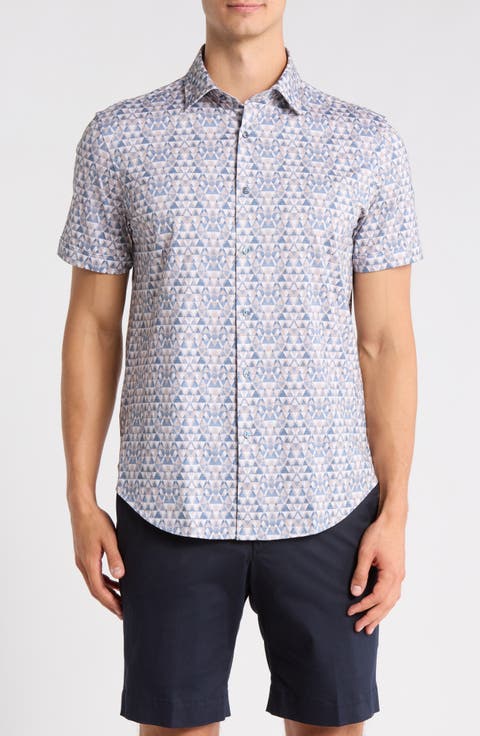 Short Sleeve Woven Shirt