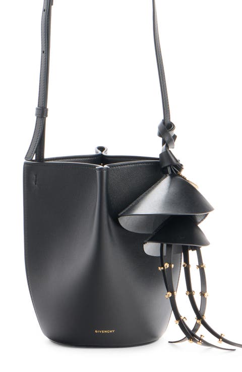 Nano Snap Calfskin Bucket Bag