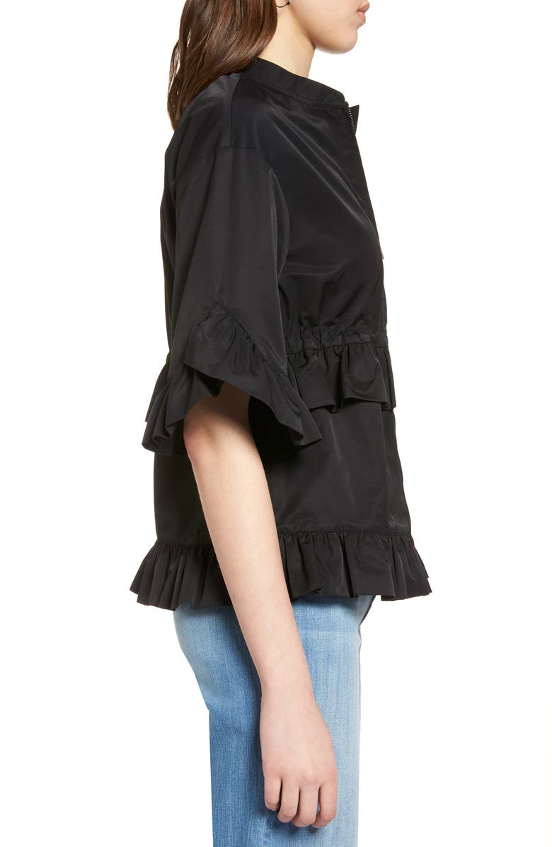 Halogen<sup>®</sup> Ruffle Zip Jacket, Alternate, color, 