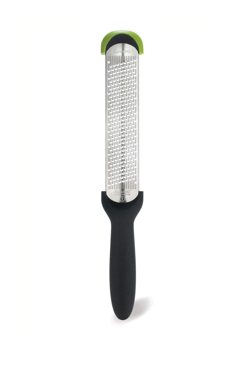 Fine Rasp Etched Cheese Grater Zester Surface Glide Technology, Main, color, Silver