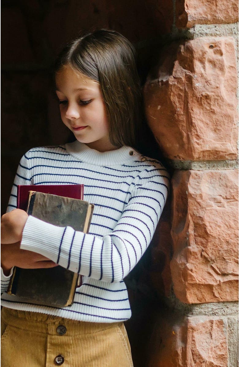 Hope & Henry Girls' Corduroy Cinch Waist Skirt, Kids, Alternate, color,