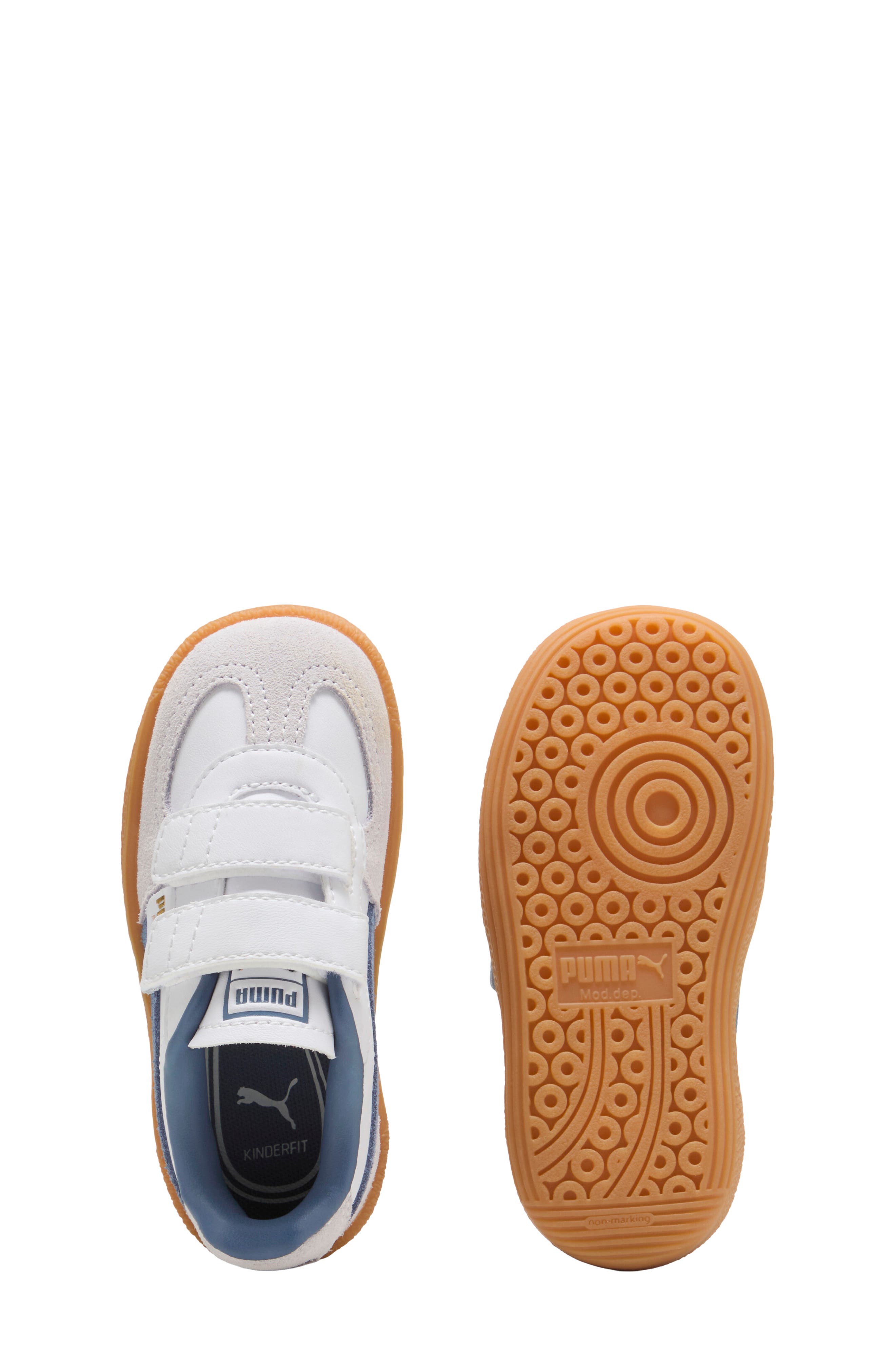 Palermo Sneaker, Alternate, color, PUMA WHITE-DARK INDIGO