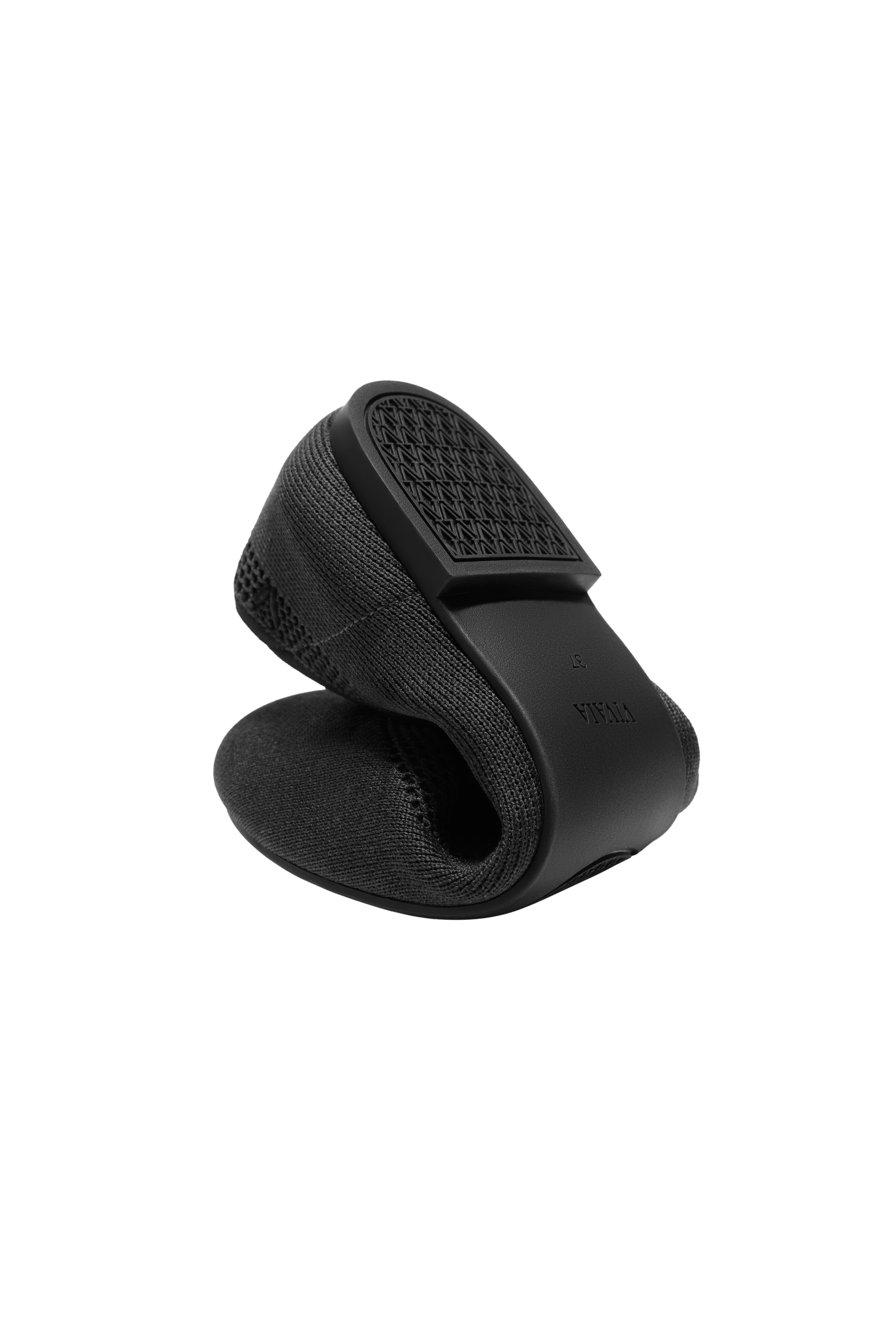 Tila Wide Toe Box Flats, Alternate, color, BLACK