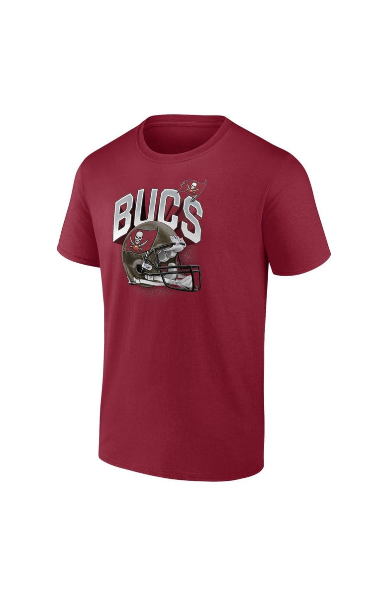 FANATICS Men's Fanatics Branded Heathered Red Tampa Bay Buccaneers Big & Tall End Around T-Shirt, Alternate, color,