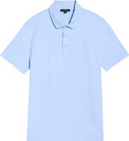 Vince Regular Fit Garment Dyed Cotton Polo