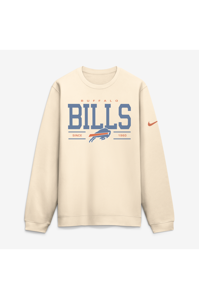Men's Nike Natural Buffalo Bills Always Reppin' Club Sweatshirt, Alternate, color, Natural