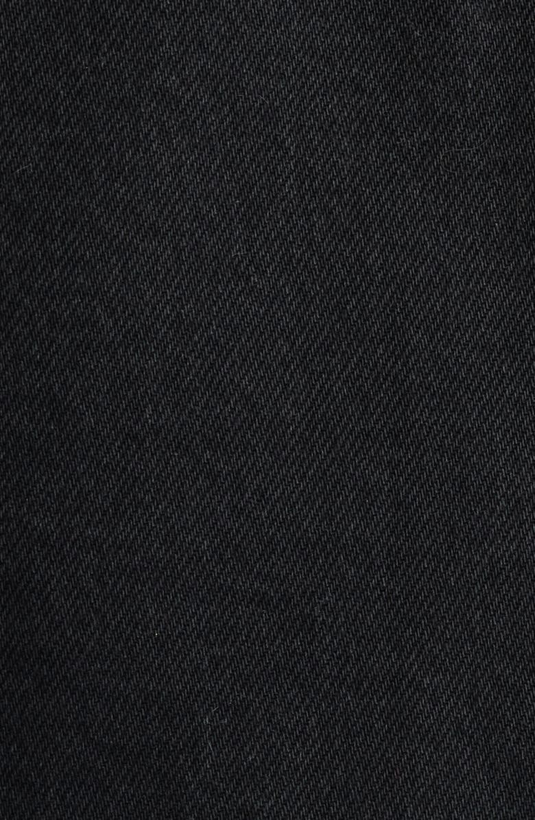 Levi's Western Denim Faux Shearling Collar Puffer Jacket, Alternate, color, Black Denim