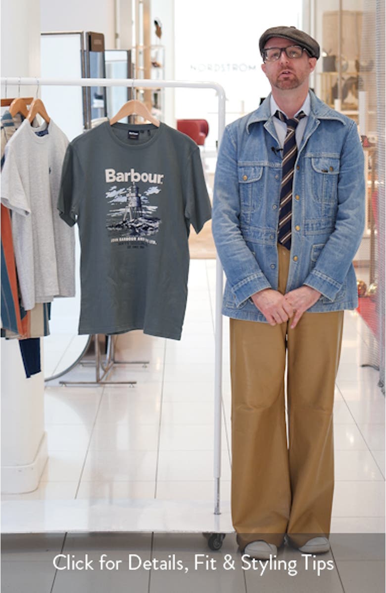 Harbourside Cotton Graphic T-Shirt, sales video thumbnail