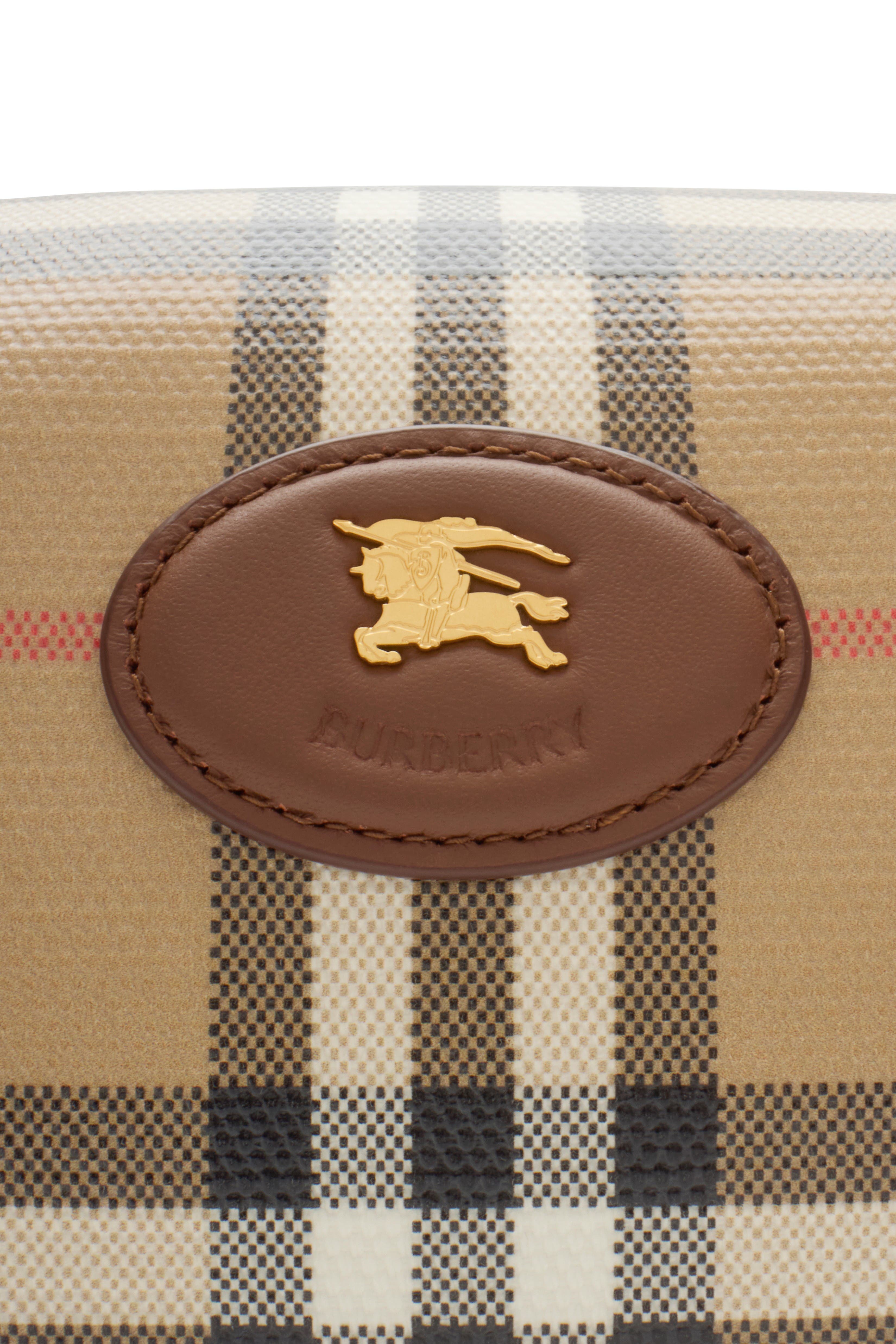 Check Travel Pouch, Alternate, color, Archive beige