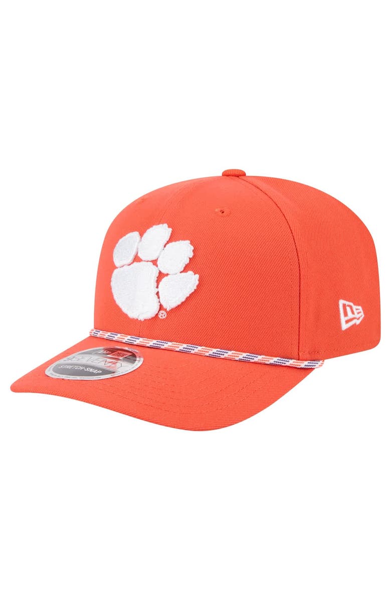 New Era Men's New Era Orange Clemson Tigers Game Day Multi-Rope 9SEVENTY Stretch-Snap Hat, Main, color, Orange