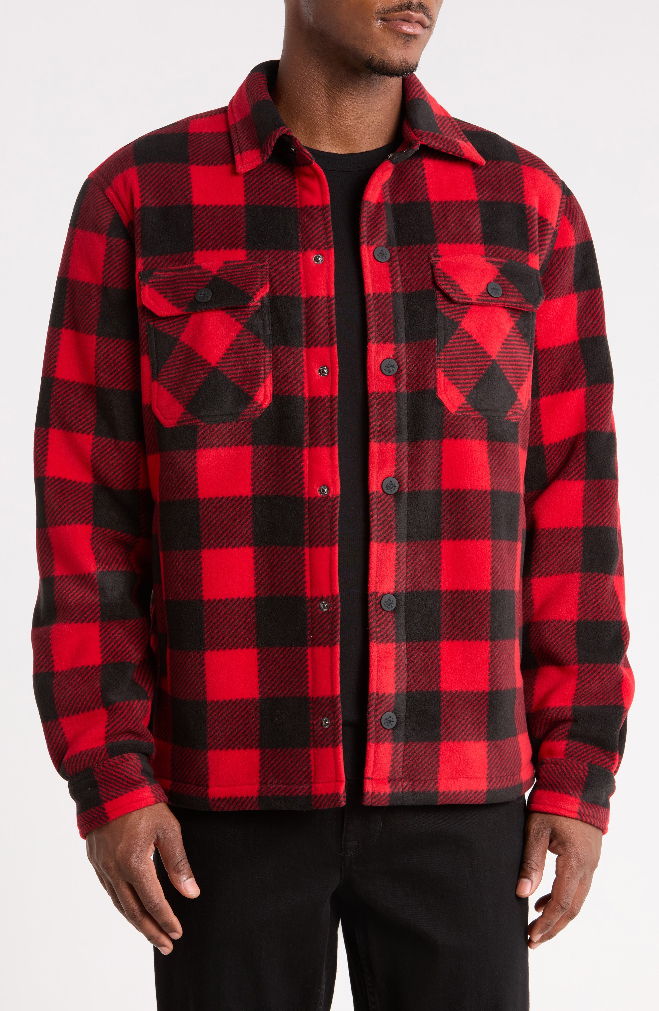 RED/ BLACK BUFFALO CHECK