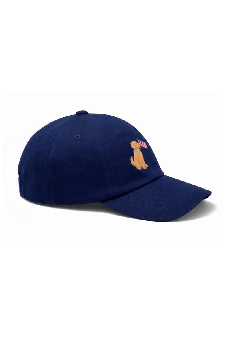 American Dog Baseball Hat, Alternate, color, Navy Blue