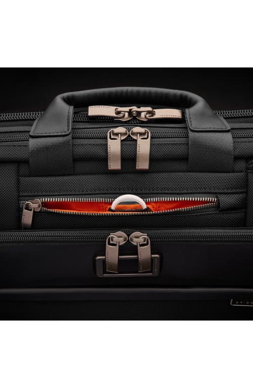 Briggs & Riley Medium Expandable Brief In Black