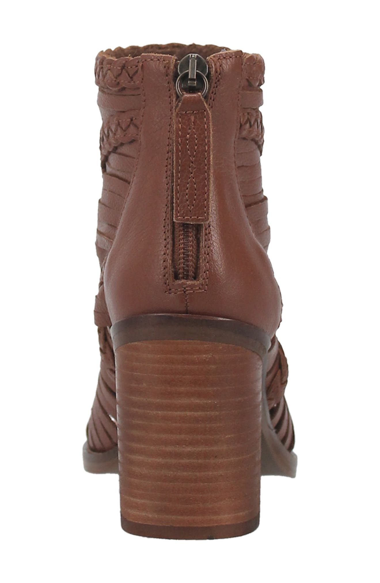 Dingo Jeezy Open Toe Bootie, Alternate, color, 