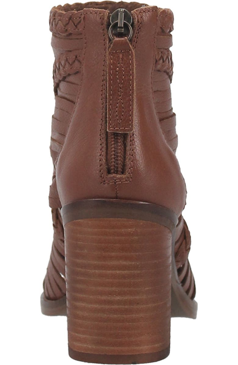 Dingo Jeezy Open Toe Bootie, Alternate, color,