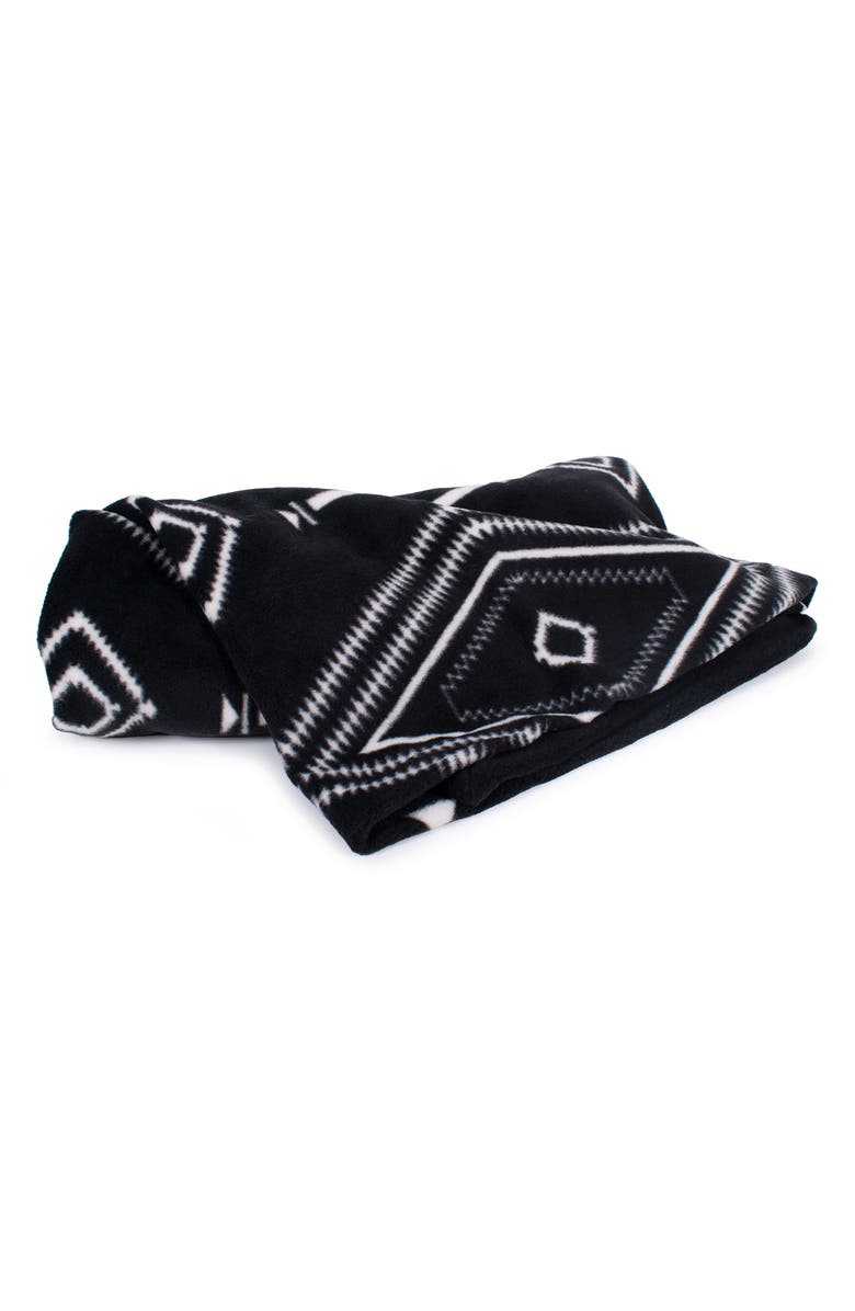 Pendleton Fleece Crate Blanket, Main, color, Los Ojos