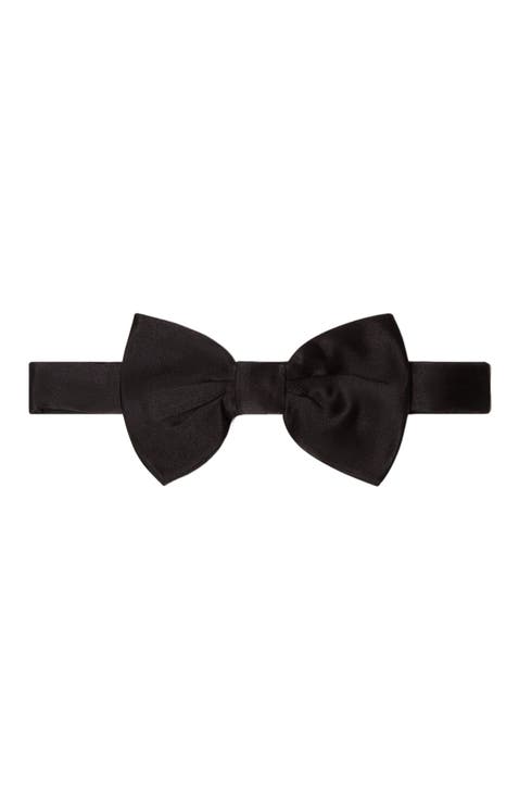 Walter Satin Pre-Tied Bow Tie