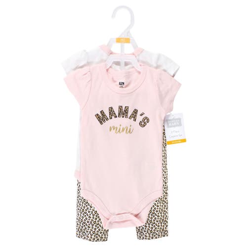 Hudson Baby 2 Bodysuits And Pant In Multi