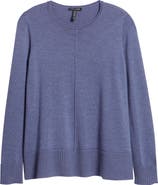 Eileen Fisher Crewneck Wool Sweater