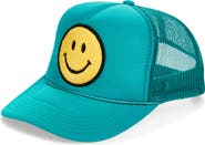 Local Beach Smiley Patch Trucker Hat