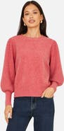 Yumi Knitted Balloon Sleeve Jumper