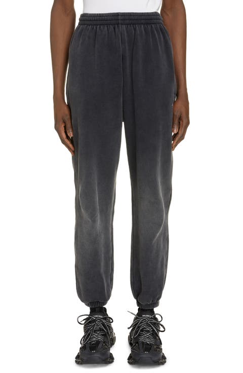 Sporty Logo Cotton Joggers