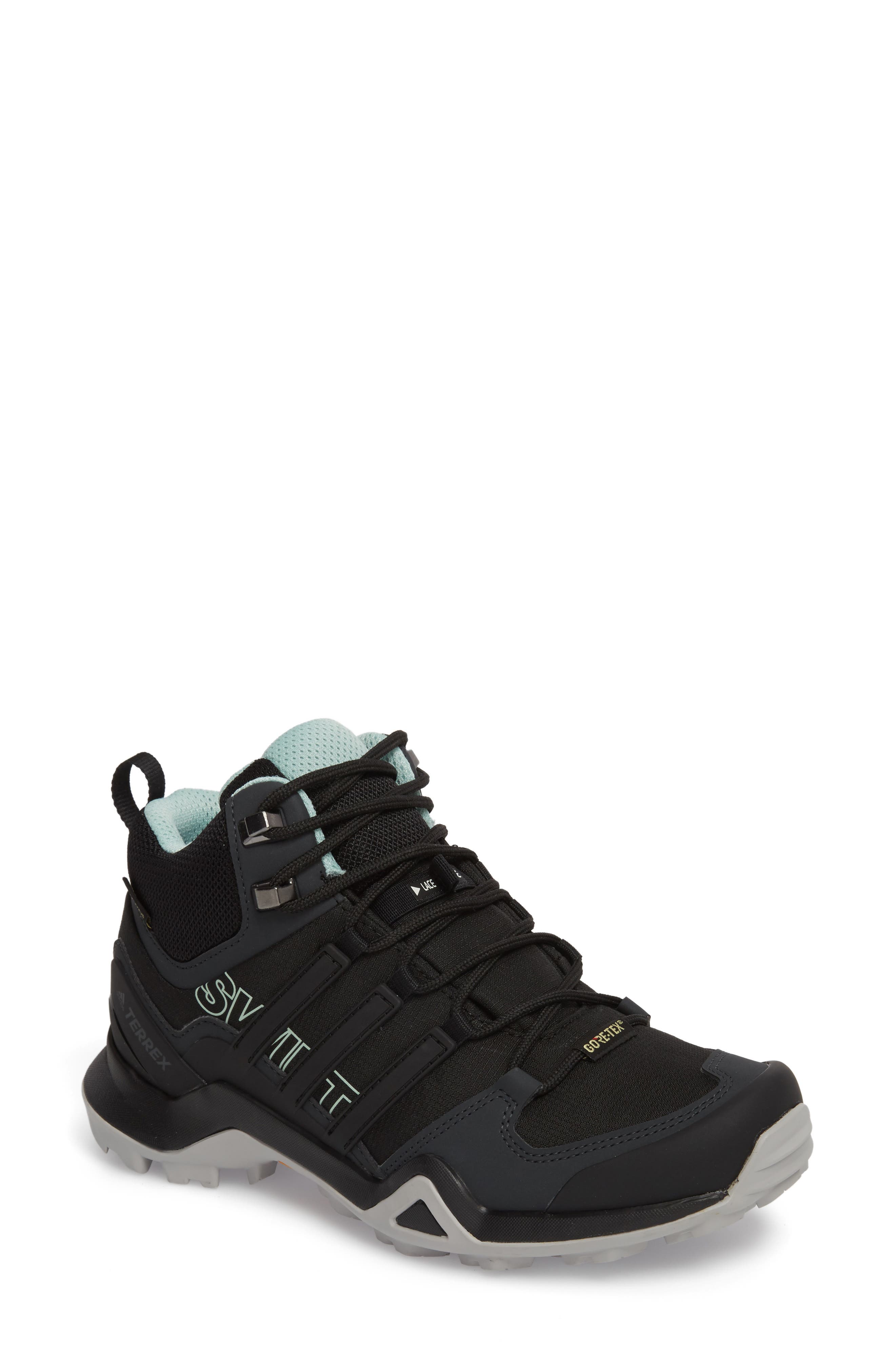 adidas Terrex Swift R2 Mid Gore-Tex<sup>®</sup> Hiking Boot, Main, color, 