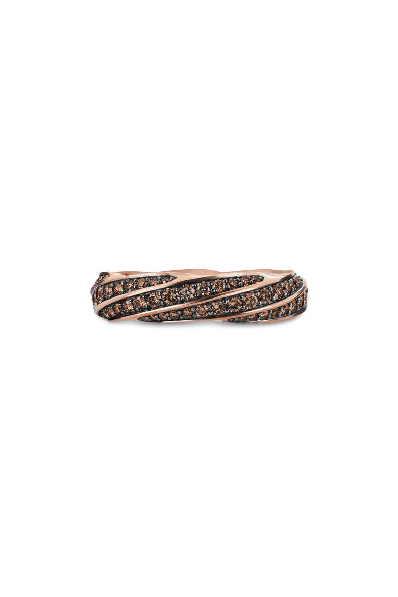 Cable Edge Band Ring, Main, color, 18K ROSE GOLD RECYCLED