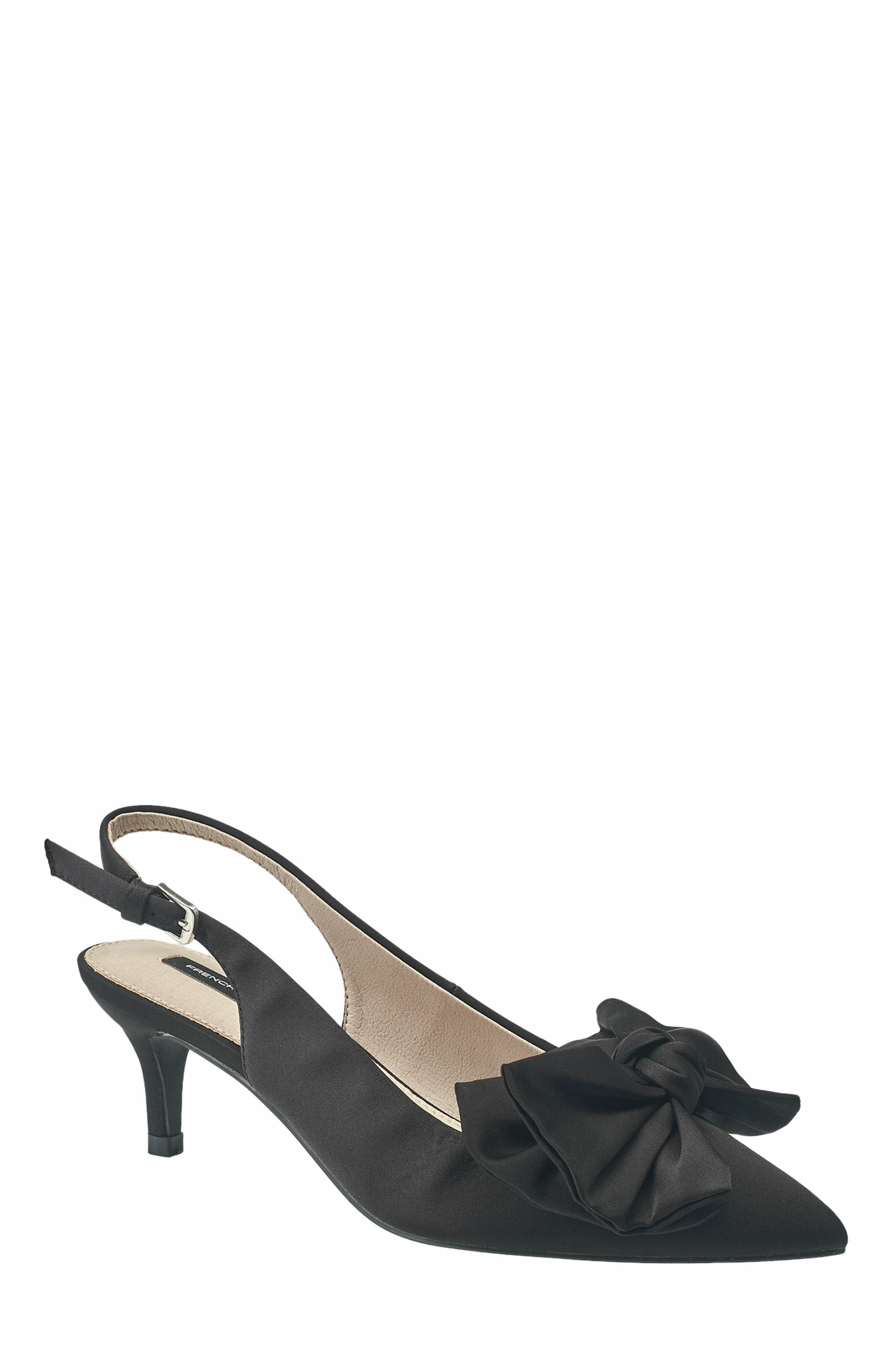 French Connection Quinnbow Slingback Kitten Heel, Main, color, 
