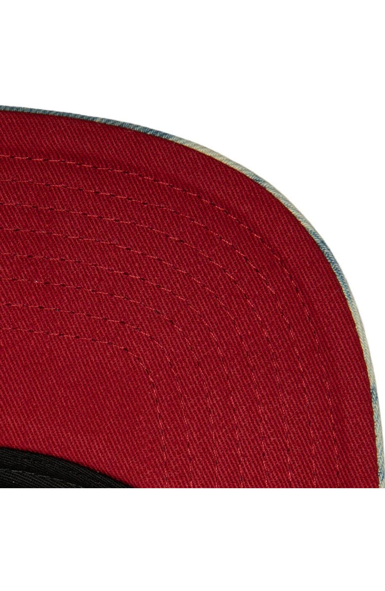 Mitchell & Ness Men's Mitchell & Ness Blue Atlanta United FC Acid Wash Snapback Hat, Alternate, color,