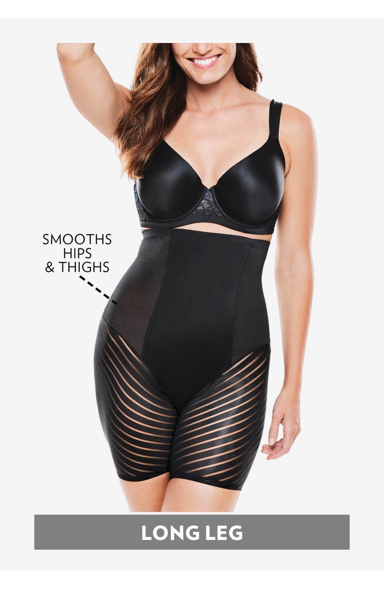 Secret Solutions Shadow Shaper Long Leg Shaper, Alternate, color, Black