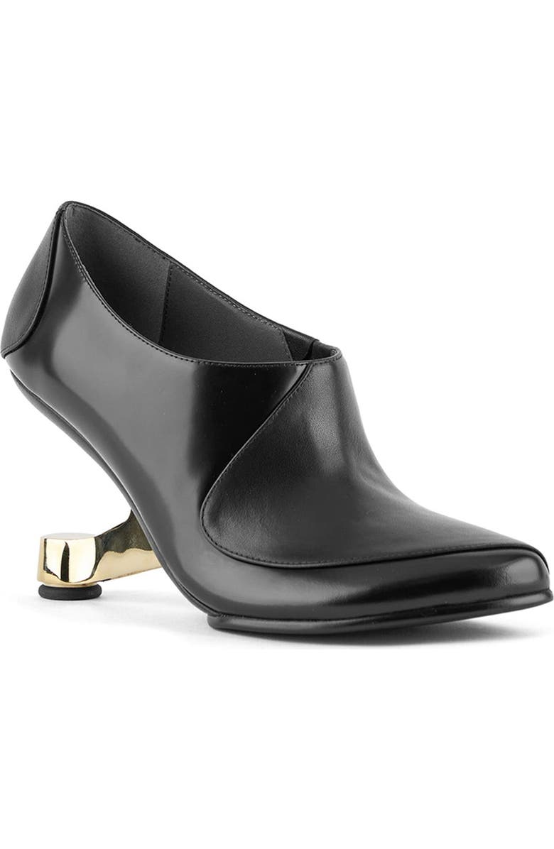 United Nude Eamz Dana Pumps, Alternate, color, Black + Gold
