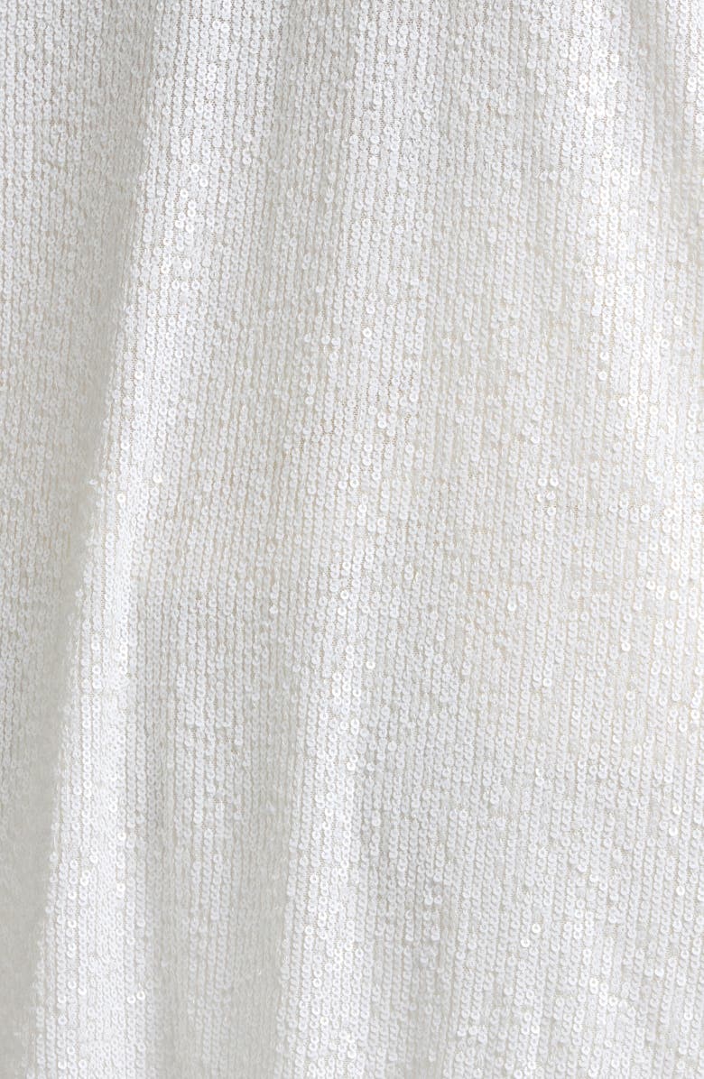 Anne Klein Sequin Mesh Cardigan, Alternate, color, 