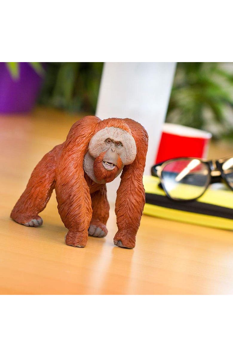 Safari Ltd. Bornean Orangutan Toy, Alternate, color, NO COLOR