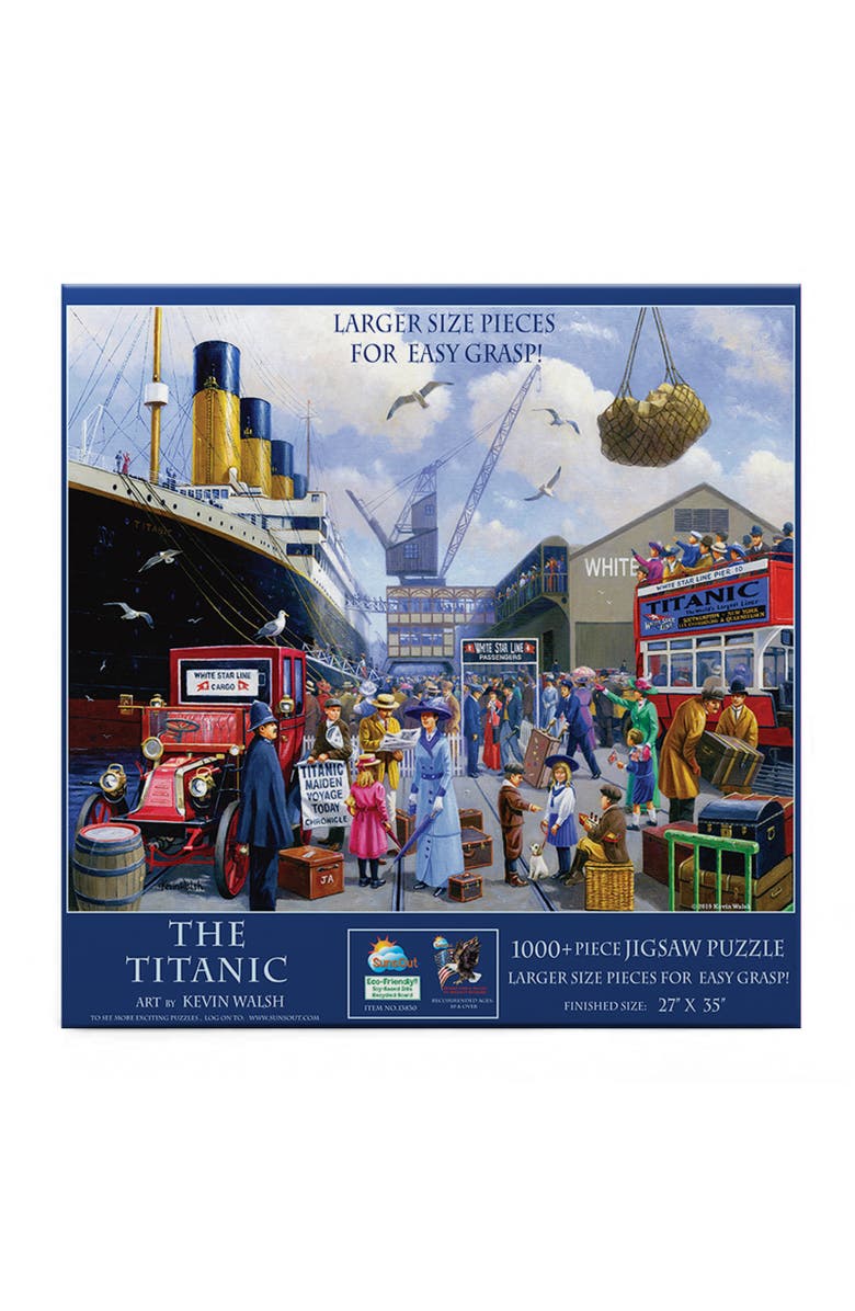 Sunsout The Titanic 1000 piece Jigsaw Puzzle for Adults Large Pieces, Alternate, color, Multicolor