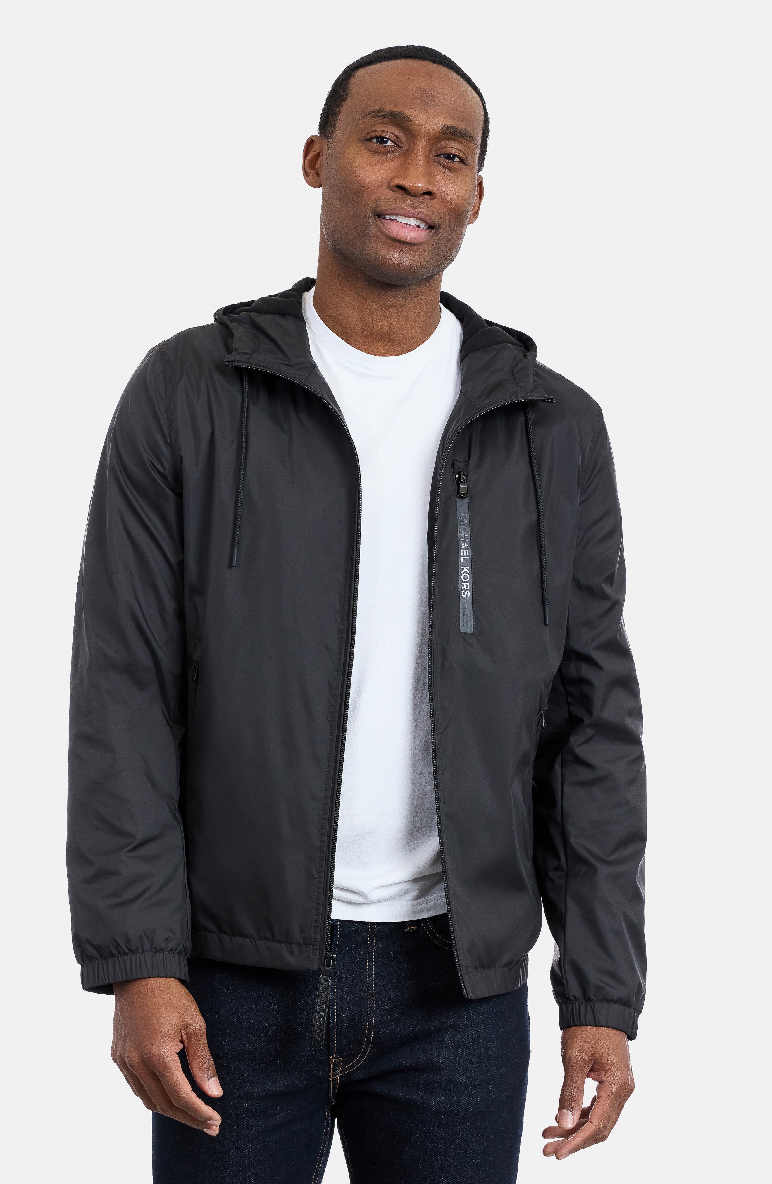 Hooded Windbreaker Jacket - image 2