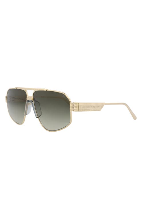 Philipp Plein 63mm Aviator Sunglasses In Multi