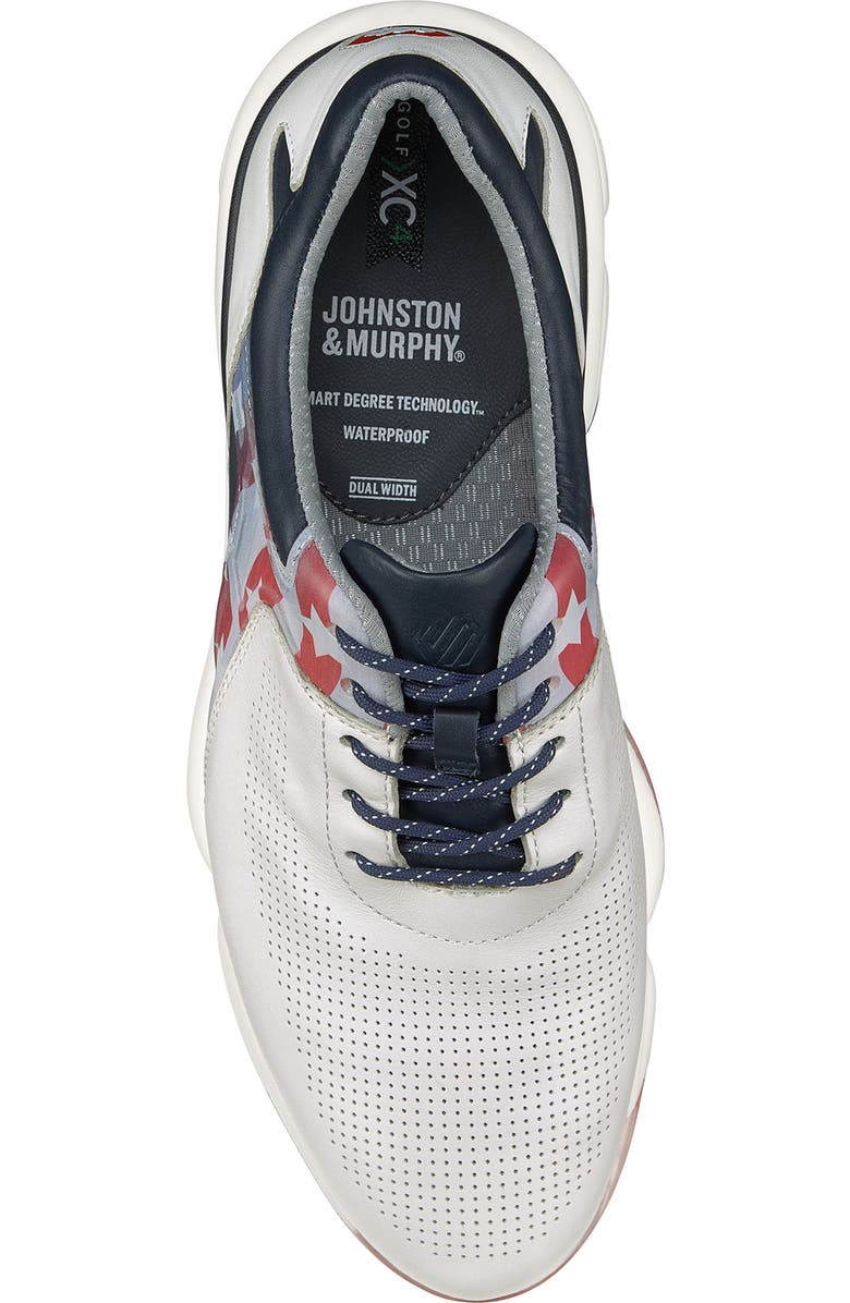 Johnston & Murphy XC4<sup>®</sup> GT2-Luxe Waterproof Golf Shoe, Alternate, color,
