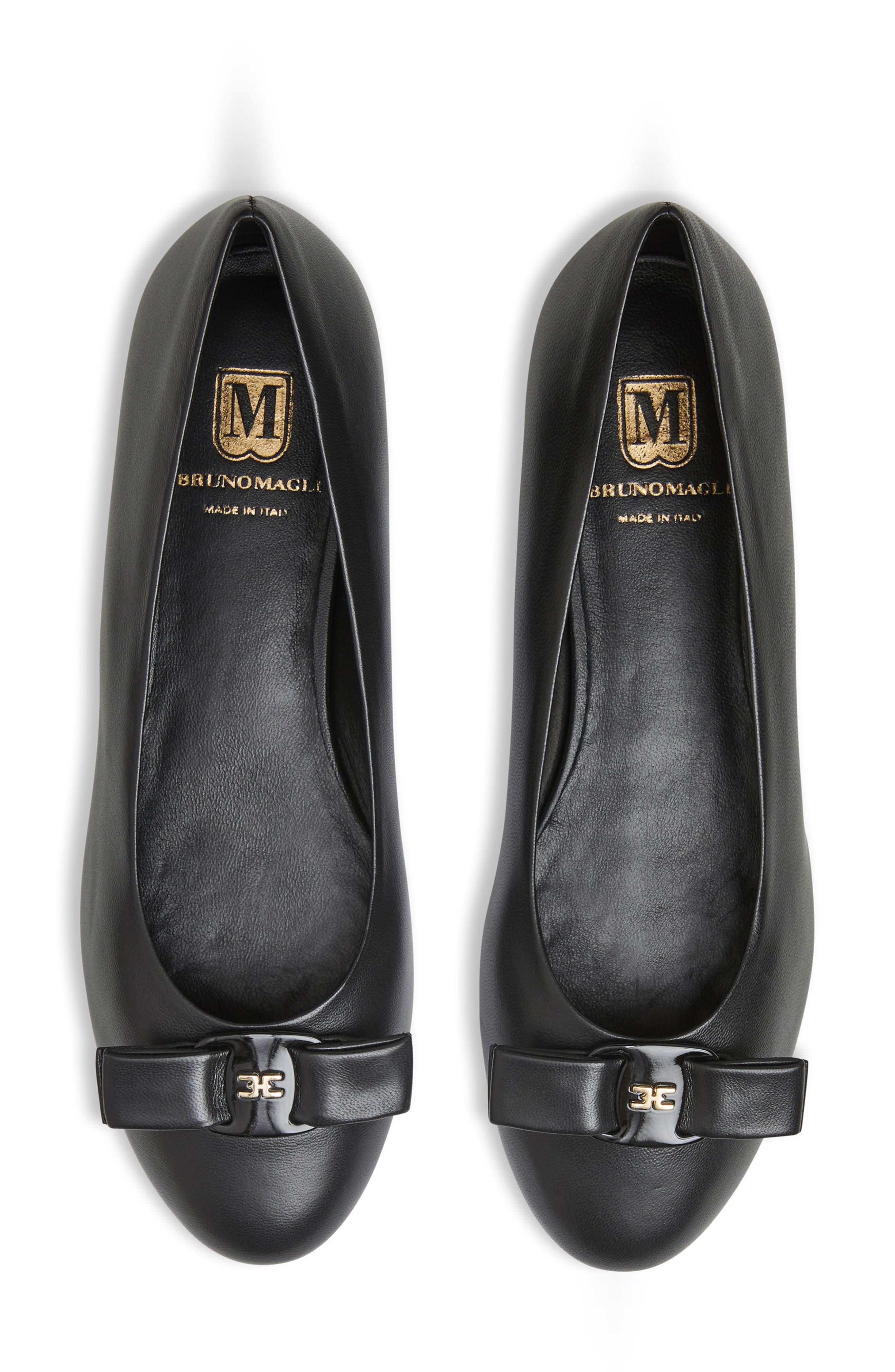 Bruno Magli Luce Bow Flat, Alternate, color, 